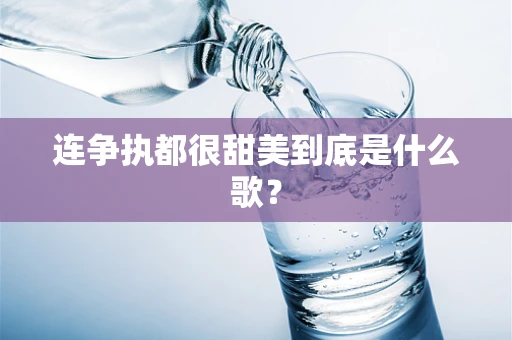 连争执都很甜美到底是什么歌？