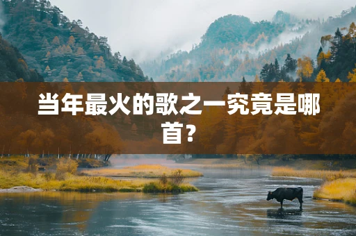 当年最火的歌之一究竟是哪首？