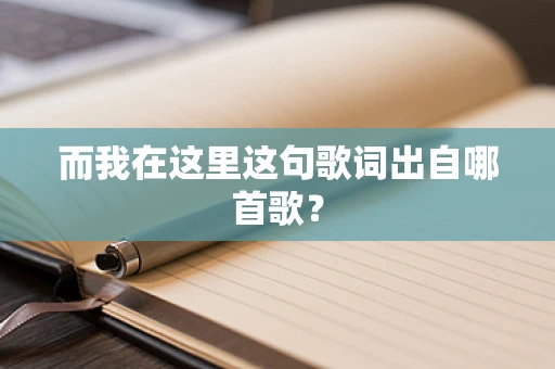 而我在这里这句歌词出自哪首歌？