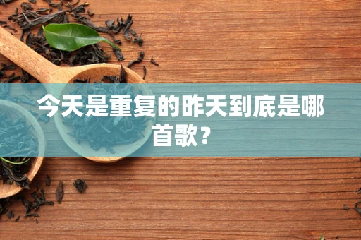 今天是重复的昨天到底是哪首歌？