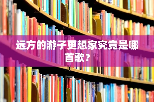 远方的游子更想家究竟是哪首歌？