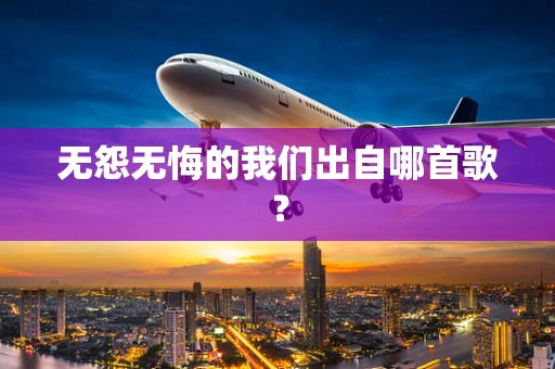 无怨无悔的我们出自哪首歌？