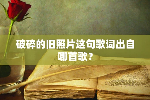 破碎的旧照片这句歌词出自哪首歌？