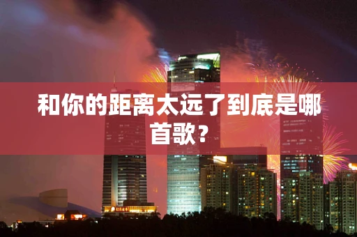 和你的距离太远了到底是哪首歌？