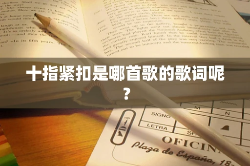 十指紧扣是哪首歌的歌词呢？
