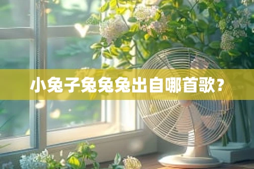 小兔子兔兔兔出自哪首歌？