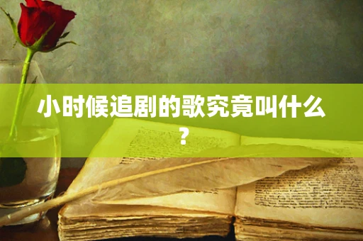 小时候追剧的歌究竟叫什么？