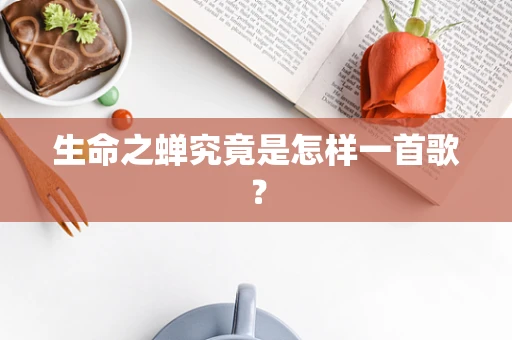 生命之蝉究竟是怎样一首歌？