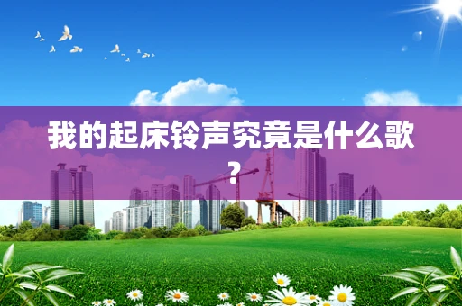 我的起床铃声究竟是什么歌？