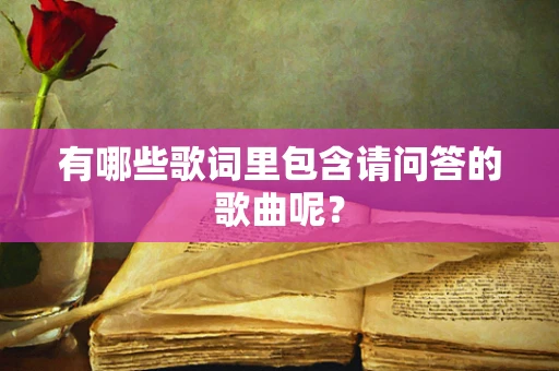 有哪些歌词里包含请问答的歌曲呢？