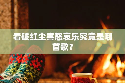 看破红尘喜怒哀乐究竟是哪首歌？