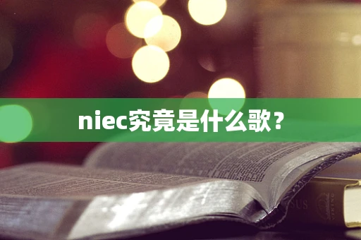 niec究竟是什么歌？