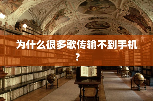 为什么很多歌传输不到手机？