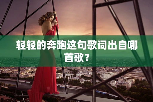轻轻的奔跑这句歌词出自哪首歌？