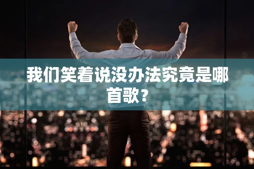 我们笑着说没办法究竟是哪首歌？
