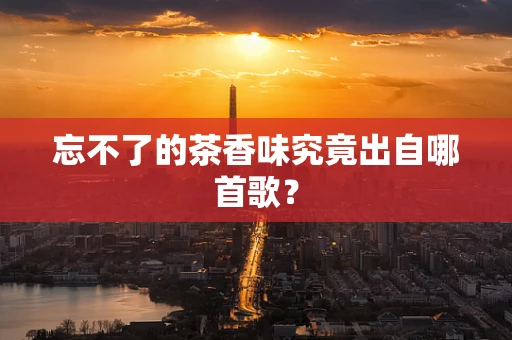 忘不了的茶香味究竟出自哪首歌？