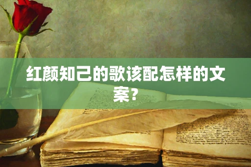 红颜知己的歌该配怎样的文案？