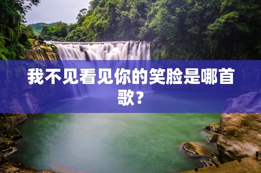 我不见看见你的笑脸是哪首歌？
