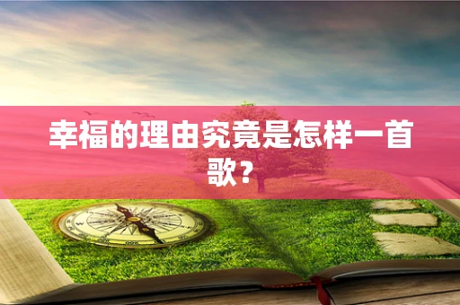 幸福的理由究竟是怎样一首歌？
