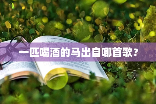 一匹喝酒的马出自哪首歌？