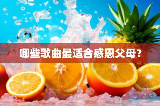 哪些歌曲最适合感恩父母？