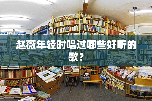 赵薇年轻时唱过哪些好听的歌？