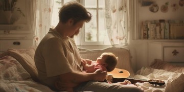 奶爸抱着孩子唱的歌究竟叫什么？