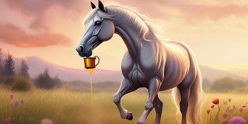 一匹喝酒的马出自哪首歌？