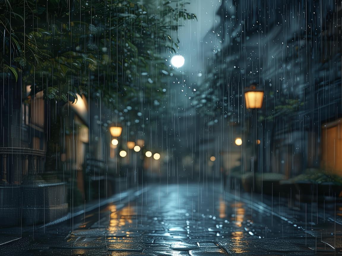 美好的夜晚下着雨究竟是哪首歌？