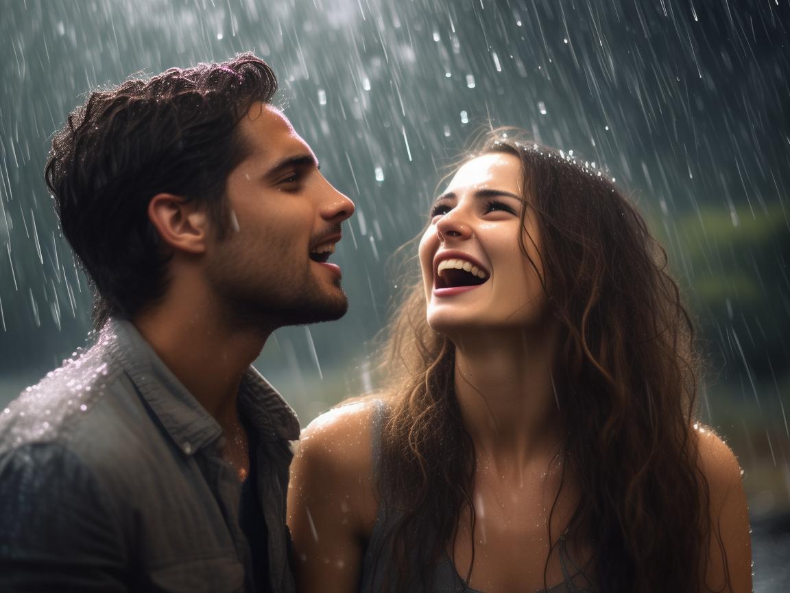 在雨里唱歌的夫妻的那首歌叫什么？