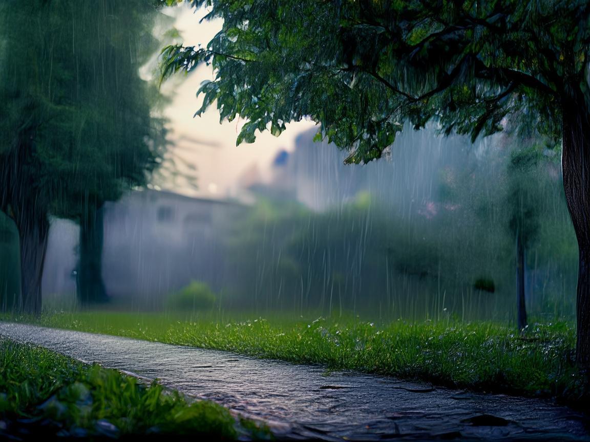 下了雨的清晨傍晚究竟出自哪首歌？