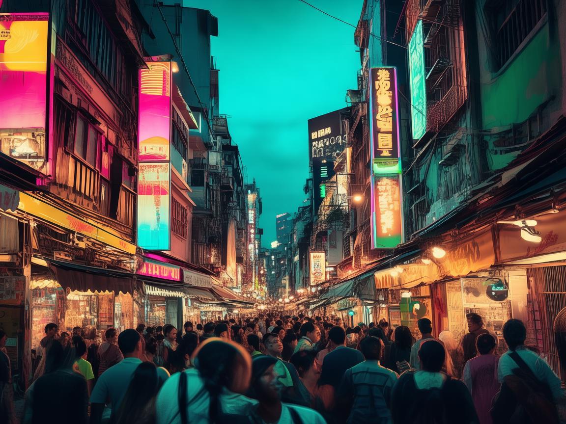 喧闹的街出自哪首歌？