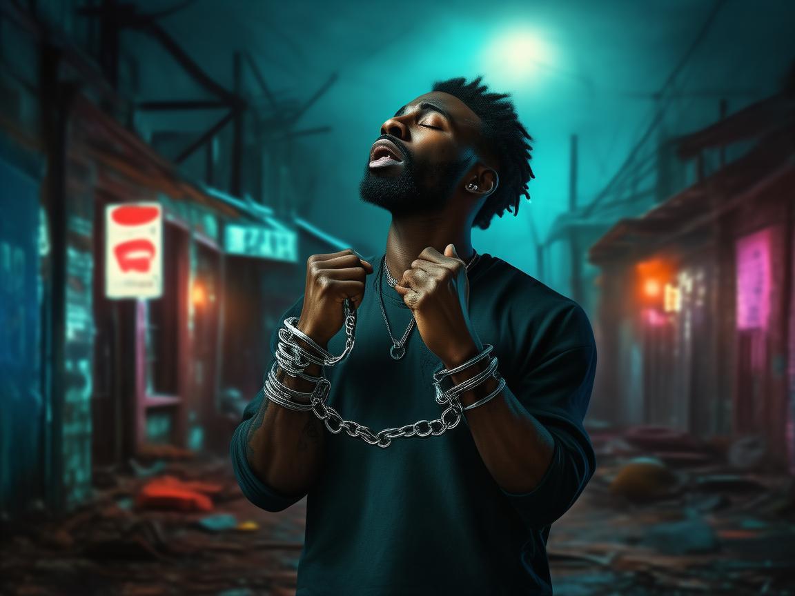 黑人带着手铐唱的究竟是什么歌？