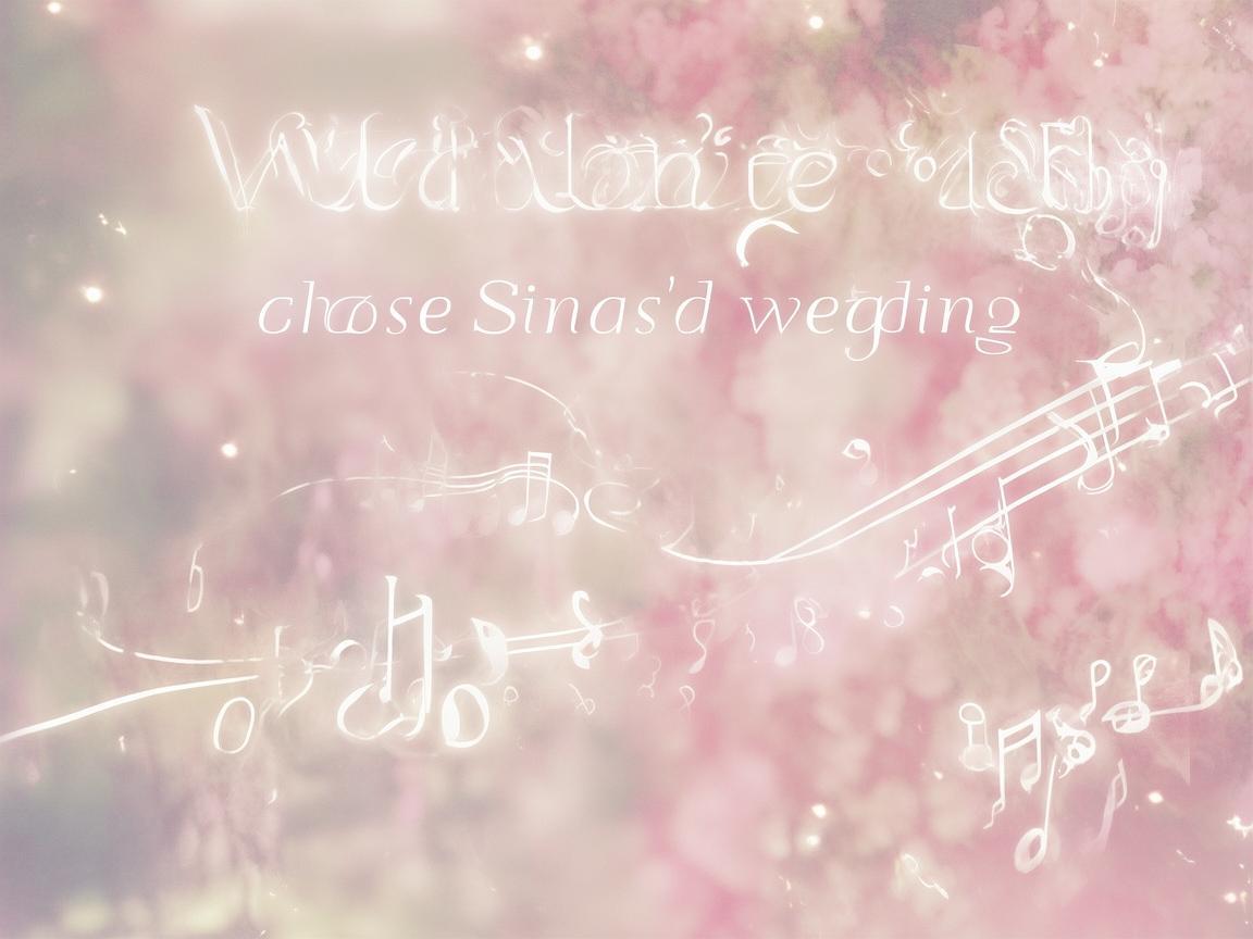 新浪结婚该选什么歌？